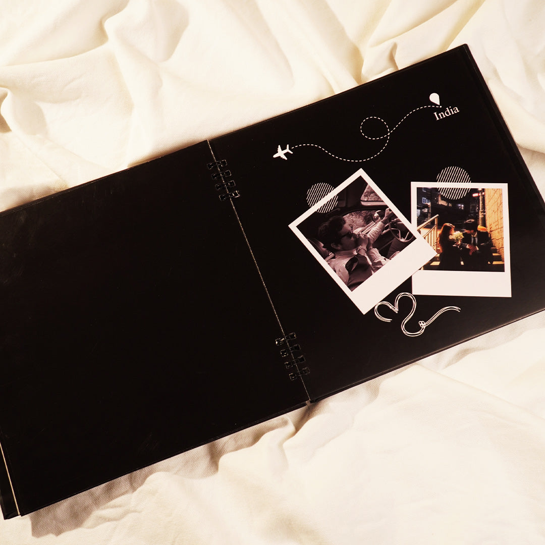 Custom Couple Name Memory Book