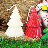 Set-2 Christmas Tree Shape Scented Candle