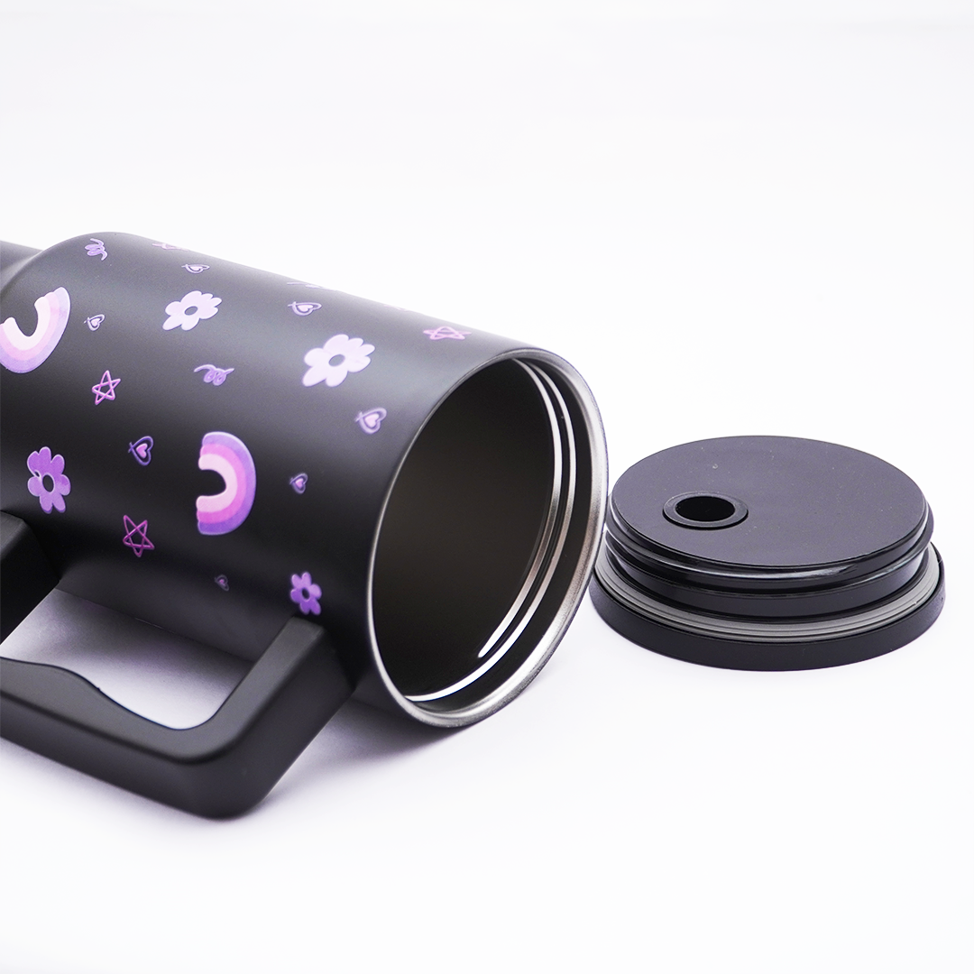 Midnight Glow Black Tumbler