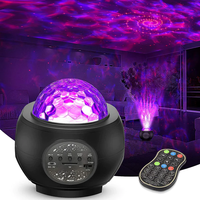 Starry Night Light Projector, LED Light Projector, Ocean Wave Projector with Remote Control, Bluetooth Speaker