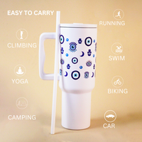 Good Vibes Only Tumbler – Evil Eye Designed Tumbler