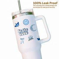 Sticker Splash Aqua Daydream Tumbler