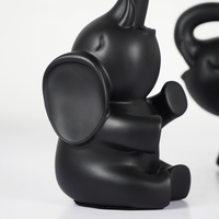 EleGlow™ Elephant Decor Showpiece – Modern Resin Art Sculpture with Light Accent set