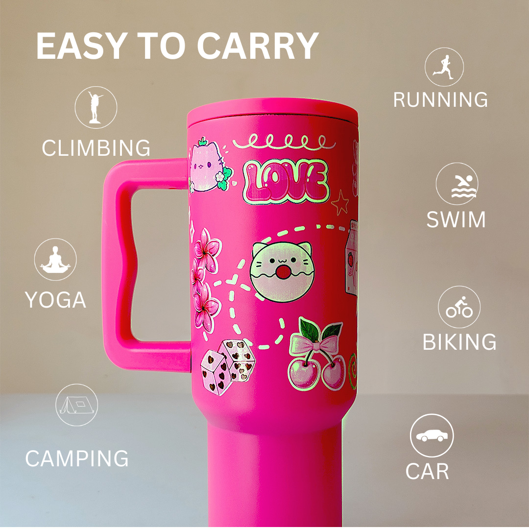 “Kitty Paw Tumbler – Leak-Proof & Stylish”
