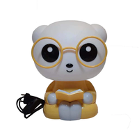 Cute Panda Desk LED Table Lamp (YELLOW) IMAGE 2