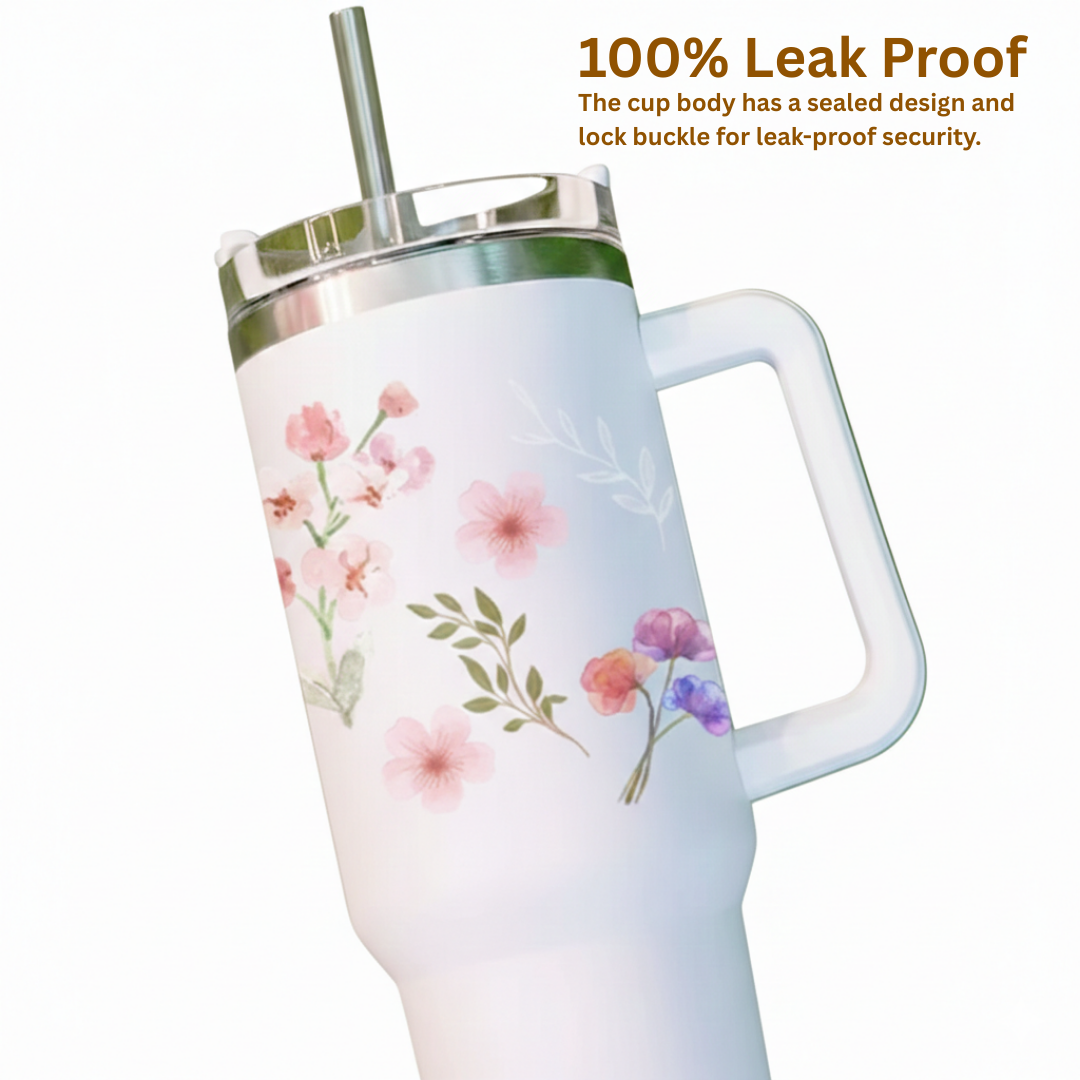 Blossom Floral Tumbler