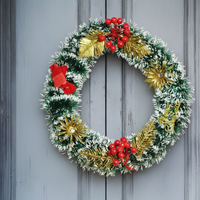 Elegant Christmas Decorative Wreath