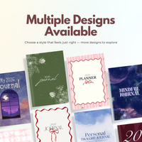 2026 Journal | Botanical Green Daily Writing Notebook