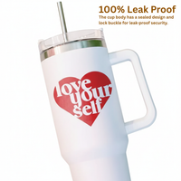 Love Yourself Quote Tumbler