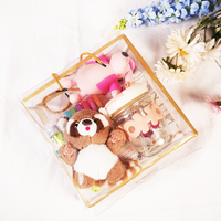 Cute Teddy bear and silicone night lamp Hamper for GIFTS