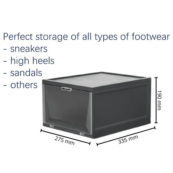 Stackable Shoe Organizer Box