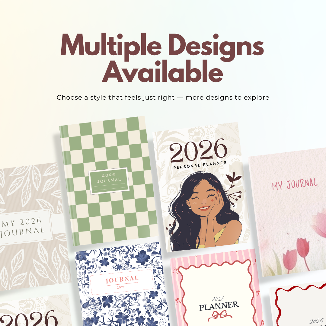 2026 Journal | Green Aesthetic Daily Writing Notebook