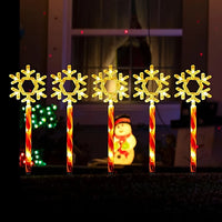 Solar Christmas Snow Flakes  Light