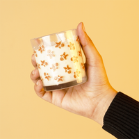 Set-3 Christmas Gingerbread Scented Glass Candles