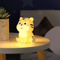 Baby Tiger Silicone Led Night Lamp