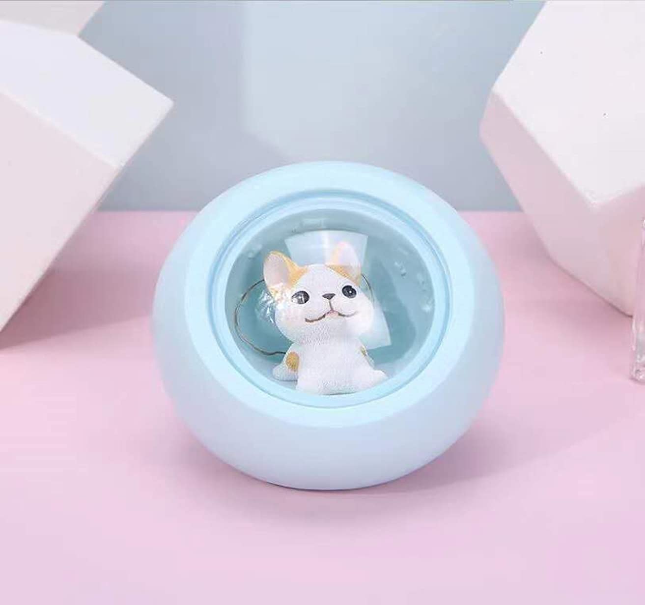 Cute Puppy house Night Light  Lamp Animal LED Lamp for Children Home Decor, Office, Car, Bedroom Mini Puppy Night Light (Blue)