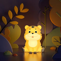 Baby Tiger Silicone Led Night Lamp