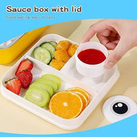 Personalized square stainless steel kids Bento Lunch Box