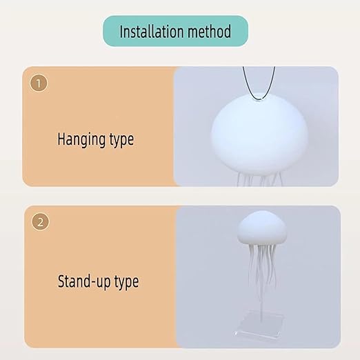 Glowy Night™ Floating Jellyfish Lamp