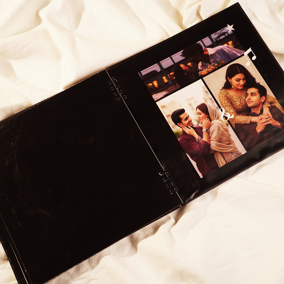 Custom Couple Name Memory Book