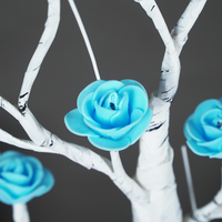 Blue Blossom Decorative Tree Light – Rose Flower Table Lamp