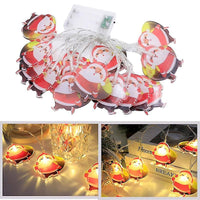 LED Christmas Santa Claus Fairy String Lights