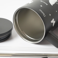Butterfly Noir Papillon Tumbler — Leakproof & Insulated (Black)