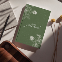 2026 Journal | Botanical Green Daily Writing Notebook