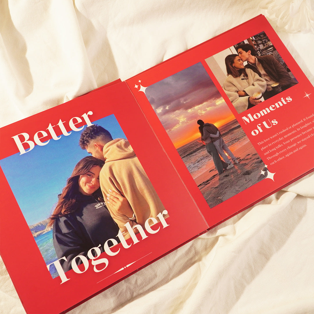 Our Love Story – A Personalized Memory Journal to Capture Forever Moments