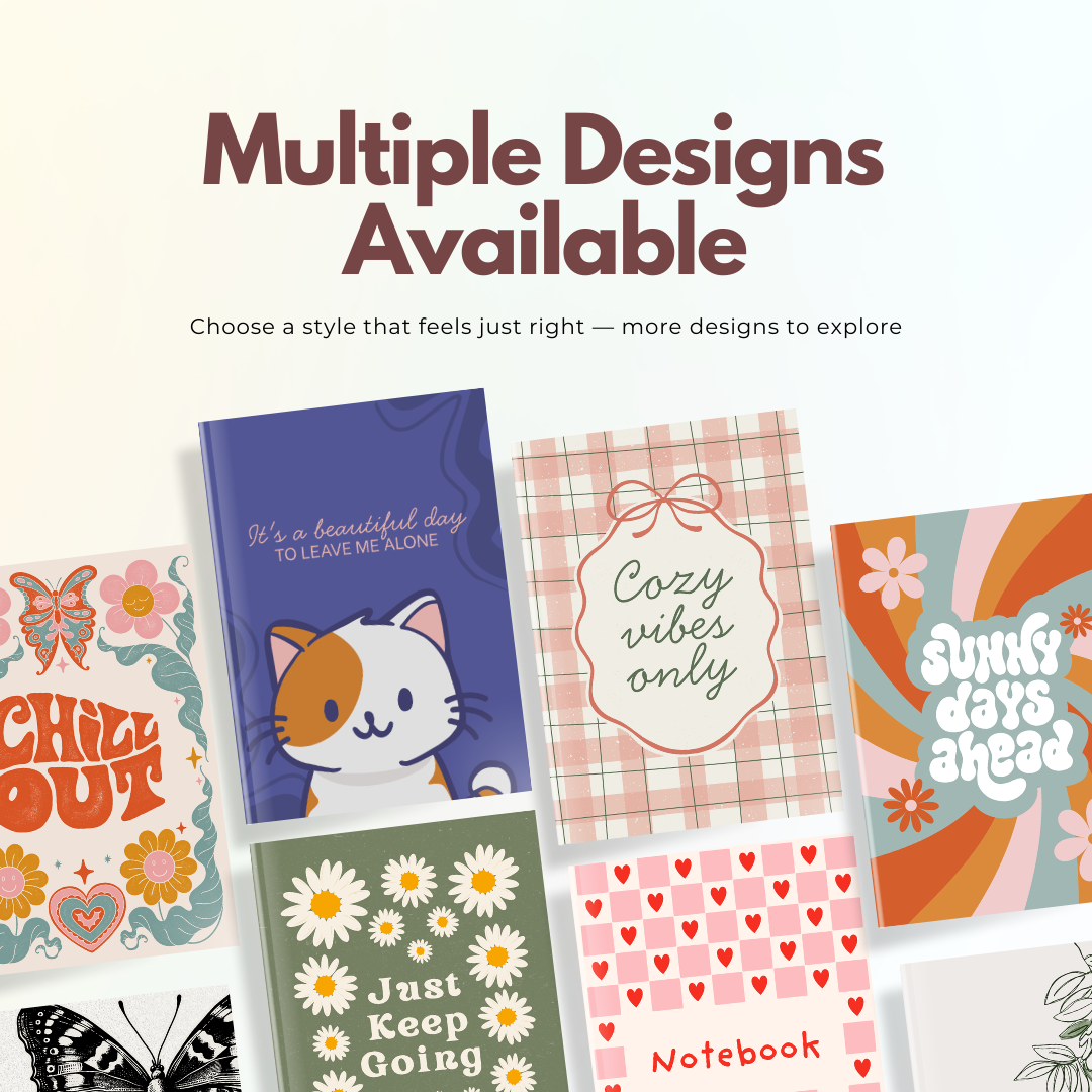 Cute Cat Notebook – “It’s a Beautiful Day to Leave Me Alone” Aesthetic Journal | Funny Cat Diary for Notes, Planning & Gifting