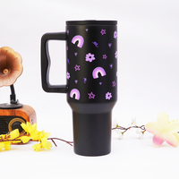 Black Stainless Steel Insulated Tumbler