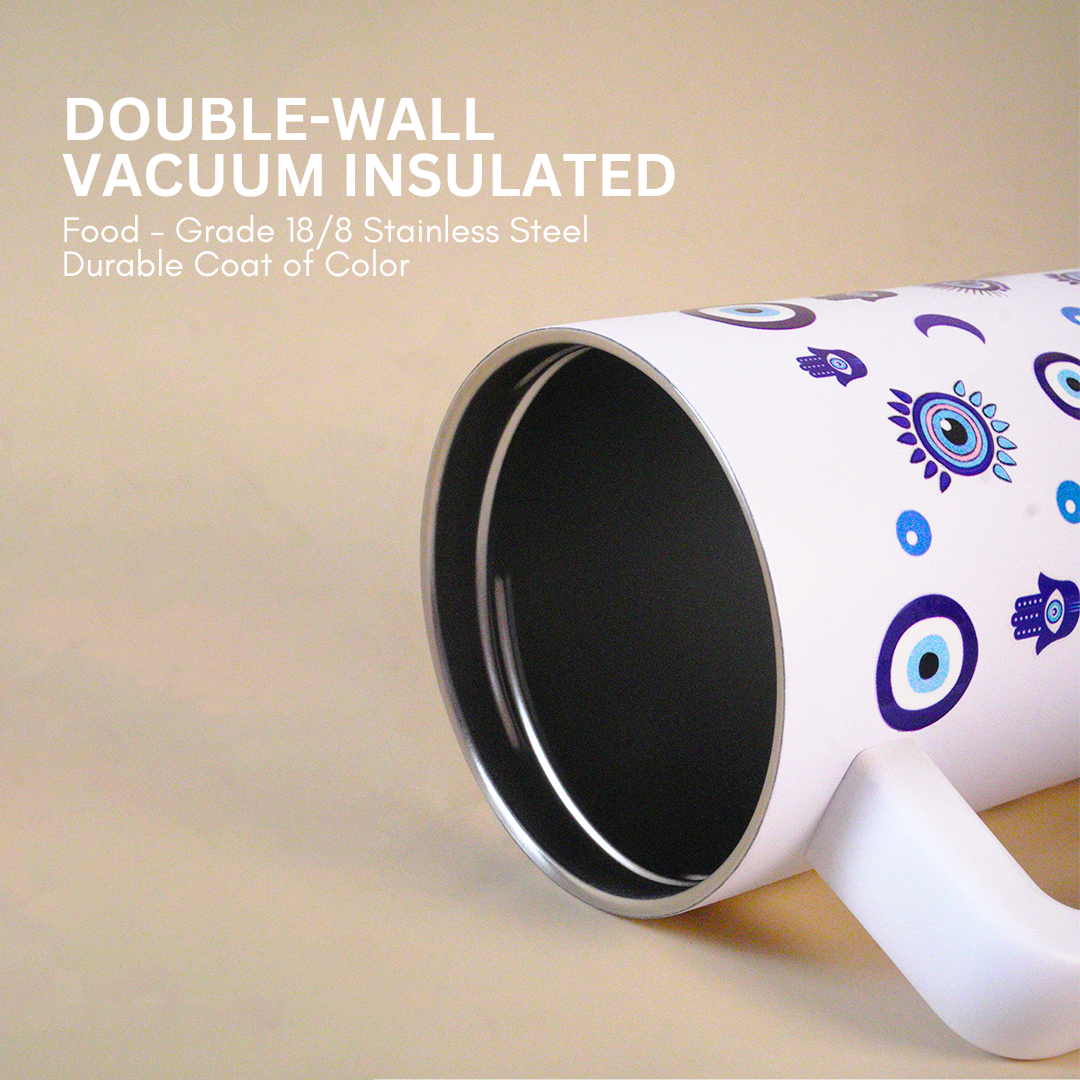 Good Vibes Only Tumbler – Evil Eye Designed Tumbler