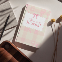 2026 Daily Journal | Elegant Pink Aesthetic Writing Notebook