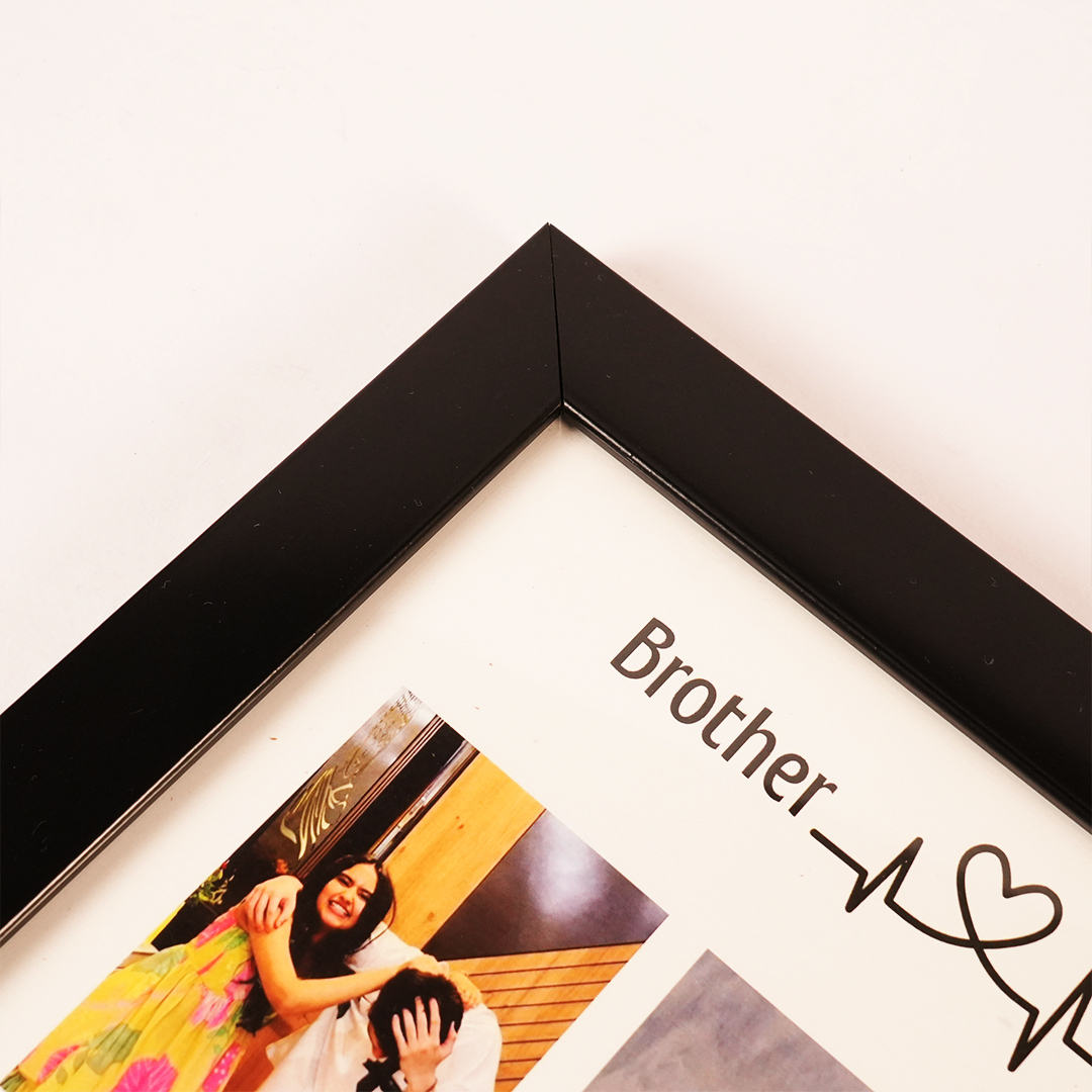 Personalized MERA BHAI  Brother Sister Photo Frame Gift
