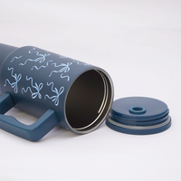 Blue  Stainless Steel Tumbler