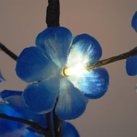 MEMORIES INSITE " Blue Blossom Tree Light "Decorative LED Tree for Home Decor Living Room Bedroom Festive Decoration