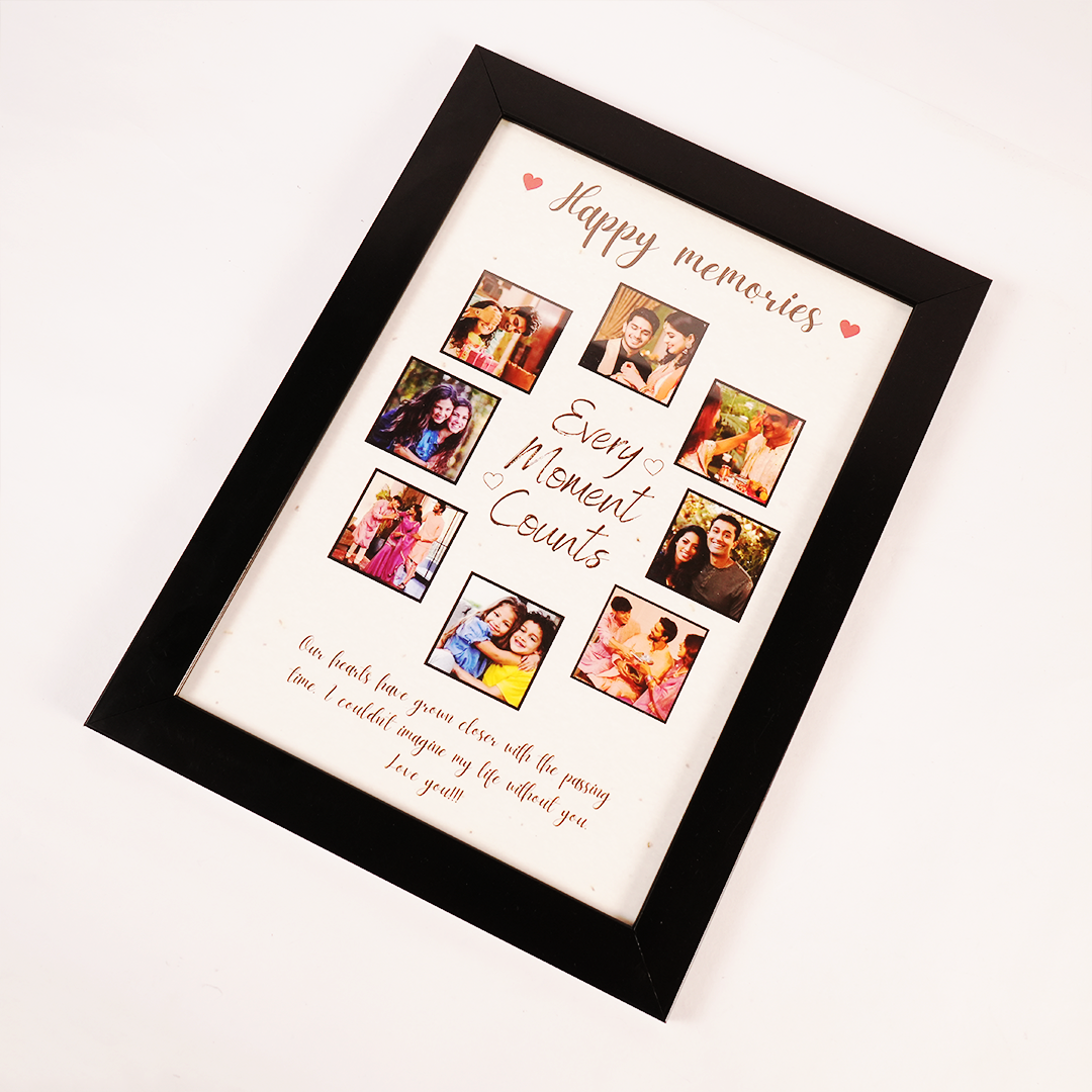 Personalized  EVERY MOMENTS  Brother Sister Photo Frame Gift