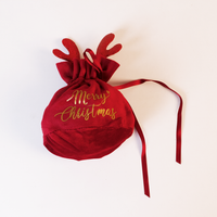 Christmas Velvet Gift Bag