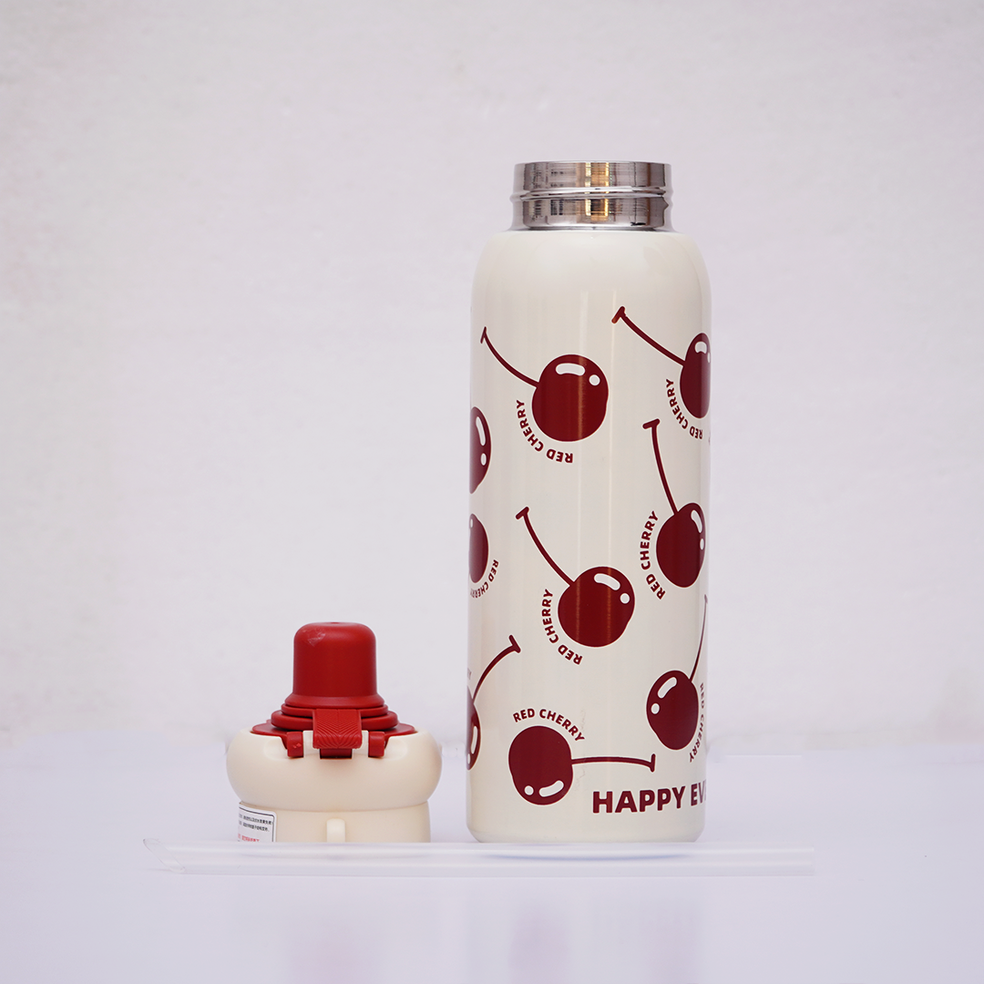 CherryPop Stainless Steel Sipper Bottle