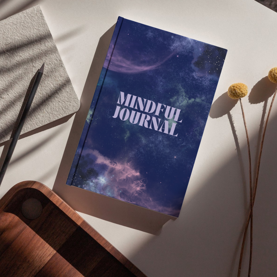 Aesthetic Mindful Journal | Daily Wellness & Reflection Book