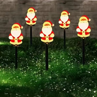 Solar Christmas Santa  Light