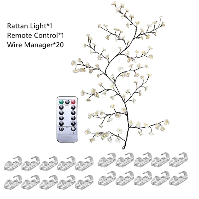 BRANCHLIGHT® WHITECHERRY BLOSSOM TREE BRANCH LIGHTING