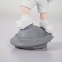SpaceVibe™ Astronaut Figurine Modern Resin Showpiece with Golden Helmet