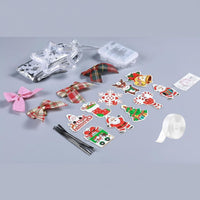 Christmas Decor Ribbon with LED Lights