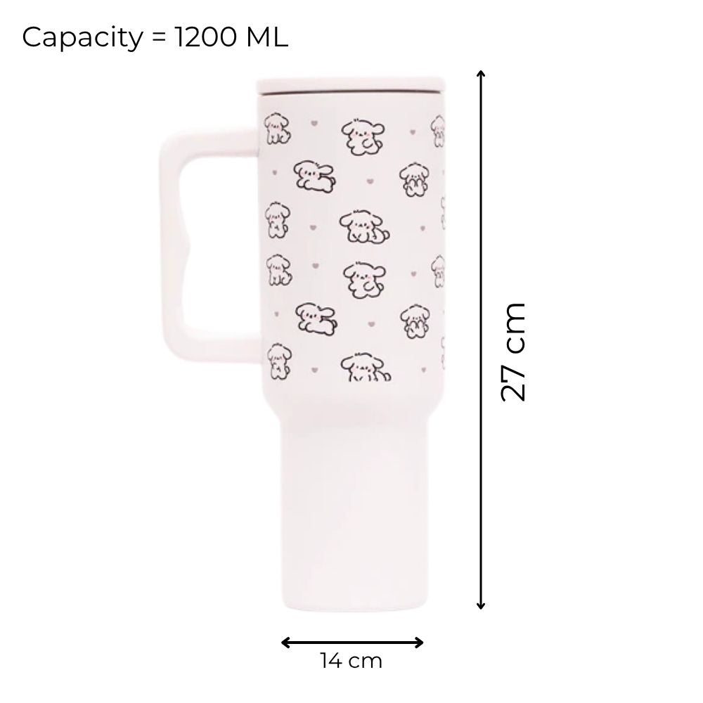 Cute Puppy Tumbler