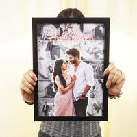 Personalized Happy Anniversary Photo Frame | Custom Couple Memory Frame