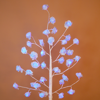 Blue LED Rose Tree – Beautiful Flower Light