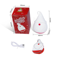 Silicone Snowman Santa Lamp