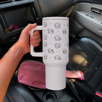 Cute Puppy Tumbler