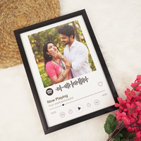 Personalized Spotify Photo Frame | Custom Music Plaque with Photo